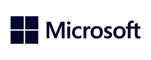 Microsoft Logo - Navy